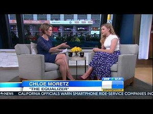 Amy Robach & adorable Chloe Moretz - September 26, 2014