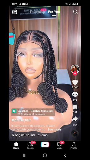 2.9K views · 63 reactions | All types of braided wigs available from joyous hair #everyone | Joyous mummy | Facebook