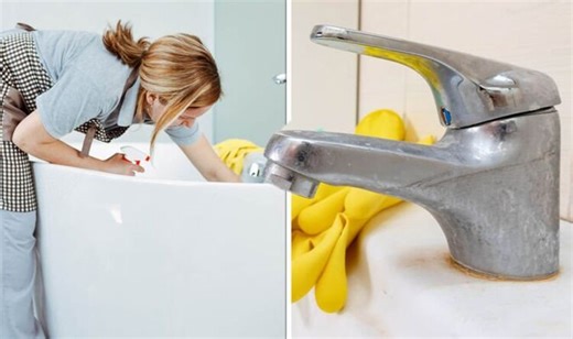 TikTok user shares how to remove grime and limescale from taps