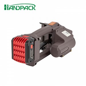[Hot Item] Battery Powered Automatic Strapping Machine for Packaging Strap Box Pallet Portable Baler