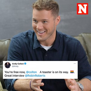 1.2K views · 13 reactions | Former "Bachelor" lead Colton Underwood gave an emotional interview to Robin Roberts on "Good Morning America" earlier today revealing that he is gay. Support from "Bachelor" nation and celebrities such as Andy Cohen, Dan Levy and more poured in on the internet following his announcement. | Credit: Getty Images Full story: https://www.newsweek.com/bachelor-producers-inspired-colton-underwood-after-he-comes-out-gay-1583581 | Newsweek | Facebook