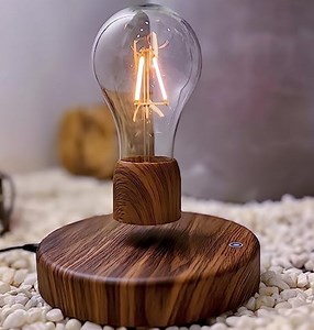 [Hot Item] 360 Rotating Magnetic Levitation Floating Desk Lamp Night Light for Decoration Gift Christmas