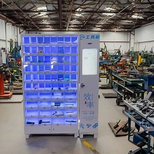 [Hot Item] Factory Directly Sale Grid Locker Vendlife Vending Machine for Beauty and Skin Care Products