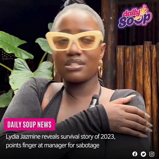 67K views · 2.9K reactions | Lydia Jazmine reveals survival story of 2023, points finger at manager for sabotage #DailySoup | SPARK TV | Facebook