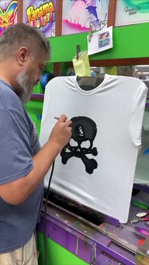 11K views · 113 reactions | Customizable T-shirt quality Airbrush from the worlds most beautiful beaches #Airbrush #Art #PanamaCityBeachFlorida #BeachVibes2022 | AXPCB | Facebook