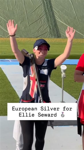 2.2K views · 258 reactions | It’s silver for Ellie Seward at the European Championships! She battled hard throughout and came out second place on the podium. What an awesome Championships it’s been for Ellie! | British Shooting | Facebook