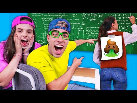 24 HOURS OF PRANKS AT SCHOOL !!