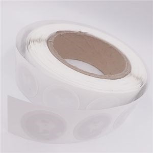 [Hot Item] Programmable 13.56MHz ISO14443A 25mm Tamper Proof NFC Labels