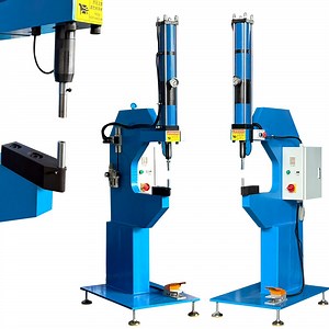 [Hot Item] Pneumatic 80kN Pem Inserter Nut Riveter Fastener Riveting Insert Machine for Sheet Metal