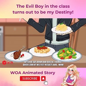 Forced to tutor the bad boy, what should I do? 😭 #animatedstory #storytime #teenstories #WOANETWORK | WOA My Diary Animated
