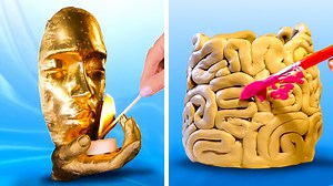 105K views · 644 reactions | Cement vs clay. Art lovers will be glad to receive it: | 5-Minute Crafts Men | Facebook