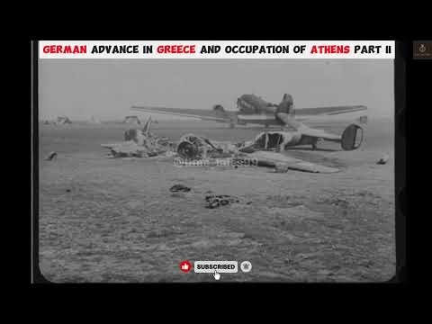 Exclusive Footage of Germany's Advance Through Greece Part 2