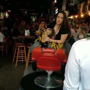 Mardi gras 2018 spirits bar on bourbon tittys and beer