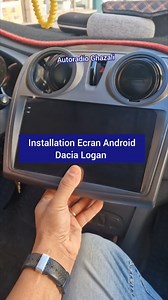 Installation Autoradio Android #Dacia_Logan | Autoradio Ghazali