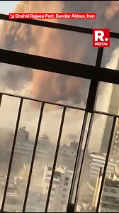 23K views · 172 reactions | A massive explosion hit Shahid Rajaee...