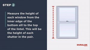 Duralok Vinyl Exterior Shutters | One Pair | Louvered 50/50 Split Cathedral Top Exterior Window Shutters | 18" x 31" | Classic Blue | Simple Installation + Hardware Included | Made in The US