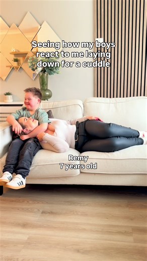 Hilarious Reactions: My Boys and Cuddle Time