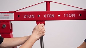 Engine Hoist 2 Ton Folding Hydraulic Engine Hoist Crane Hoist Lift Cherry Picker Shop Crane Hoist Lift 4409lb Engine Hoist Engine Hoist Leveler for Auto Repair Motors Weights Lifting Loading