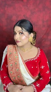 1.8K views · 65 reactions | পূঁজোতে অষ্টমী সাঁজের full makeup teutorial setp by step…殺 | Tanushree Jana | Facebook