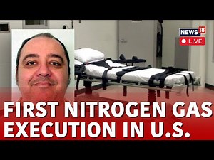 First Nitrogen Gas Execution | Watch Final Moments Of Alabama Prisoner Kenneth Smith | U.S News Live