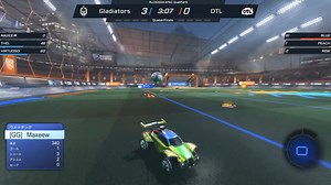 Escorting the ball into service! #RLCS 🌬️ 🆚 @DreamsToLegends 🏆 APAC Major 2: OQ #5 Swiss Stage Quarterfinals #RLGladiators I #AgainstAllOdds | Gaimin Gladiators