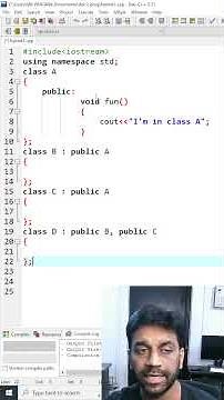 C++ Hybrid Inheritance Explained | Diamond Problem & Virtual Keyword