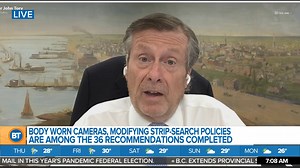 Mayor John Tory talks police reform recommendations, recent COVID-19 developments