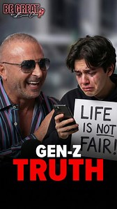 1.5K views · 652 reactions | s Gen Z fighting a broken system — or hiding from responsibility? Yes, housing’s fucked, wages lag, debt is brutal… but every generation faced chaos and still built something. This is the most resourced, connected, opportunity-rich era in history, yet accountability gets called oppression and effort gets labeled trauma. Hard truth: the system didn’t steal discipline — and victims don’t build futures or empires. | BeGreat.Podcast | Facebook
