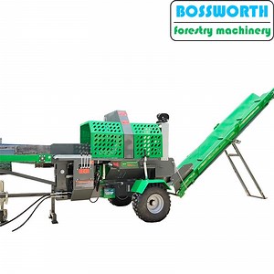 [Hot Item] 20t Large Cutting Capacity Log Splitter Machine Petrol Firewood Processor