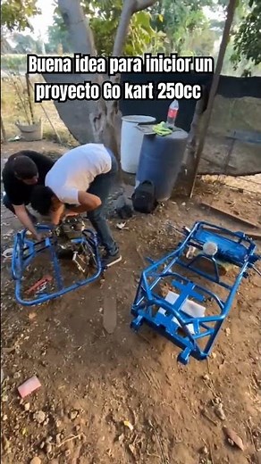 buena idea para iniciar un proyecto Go kart 250cc