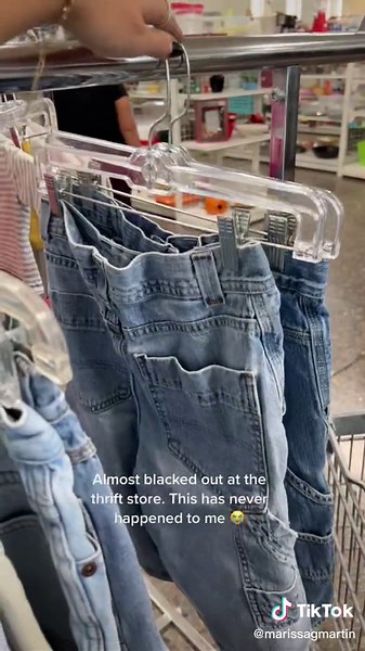 Vintage Denim Thrift Haul & 90s Outfit Try-On | Thrift With Me