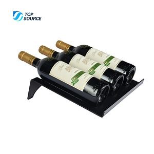 [Hot Item] Modern Design Carbon Steel Wine Rack Tabletop Wine Bottle Holder Display Racks