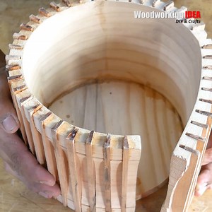 27K views · 493 reactions | DIY Technique Making Kerf Bending Rubber Wood | Woodworking Ideas | Facebook