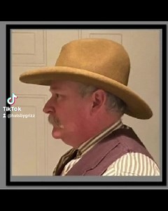 Thanks Richard! . . Etsy.com/shop/HatsByGrizz . . #hatsbygrizz #lilgrizz #mizzgrizz #landerred #makinghatsgreatagain #becomeyourownlegend #traditionalhatmaking #hatspiration #hatsofinstagram #handblocked #handshaped #handmade #historic #cowboyhat #cowboyaction #legendary #westerndress #buckaroo | Hats By Grizz - Made With Joy