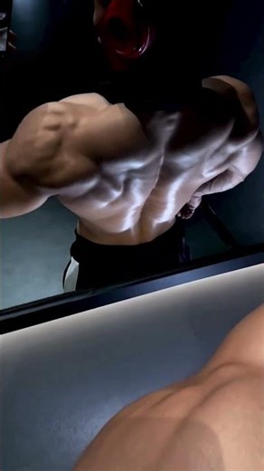 Bareback Muscle Reflection 大背肌肉倒影