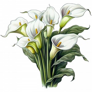 Calla Lilys - Fabric Panel Square ~4"x4",5x5, 6x6, 8x8, 10x10, 12x12, 14x14 Inch Fabric Panel for Sewing Projects - Etsy