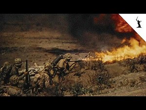 RARE FOOTAGE OF THE BATTLE OF IWO JIMA | COLOR