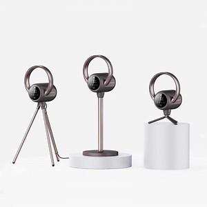 [Hot Item] DC Cooling Floor Fan Leafless ABS 35 W 10 Wind Speed Natural Wind Air Bladeless Fan CE, SAA RoHS