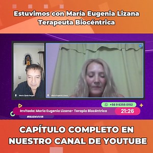 Ayer en #BuenVivir, estuvimos con María Eugenia Lizana, Terapeuta Biocéntrica. Si te lo perdiste, puedes revivirlo en nuestro canal de YouTube o en formato Vodcast de Spotify #RadioHoyOnDemand | Radio Hoy