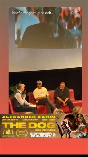 💥ALEXANDER KARIM I HÅRD ACTIONTHRILLER💥 Biopremiär 22 Augusti 🔴 Stenhårda THE DOG med Alexander Karim (Gladiator II) liknar ingen annan action thriller du sett! THE DOG är en pulshöjande, svettig och skoningslös thriller om gangsters i Mombasas undre värld bland droghandel, prostitution och korrupta poliser. Det är brutalt och naket. The Dog lämnar garanterat inte någon oberörd. 🏆ALEXANDER KARIM -VINNARE – BÄSTA SKÅDIS – AFRIFF GLOBE AWARD🏆 -- Se trailern här: https://youtu.be/e8QUTPKyl0k �