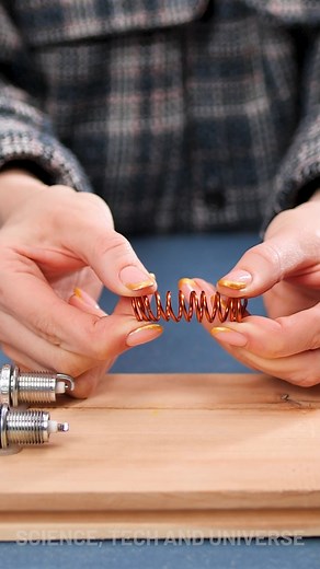 276K views · 1K reactions | Soldering Copper Wire To Spark Plugs | Science, Tech and Universe | Facebook