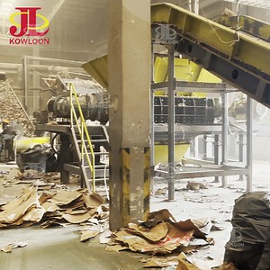 [Hot Item] Industrial Shredder Cardboard Box Paper Tube Carton Recycling Production Line