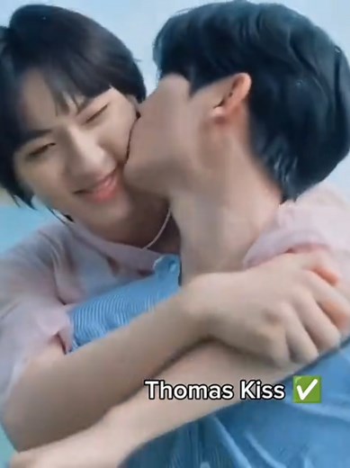 Mom's Kiss ❌ Thomas Kiss ✅ We see you Nong Kong! 😏🤭🤣 #thomaskong #tthomastc #kongjiro #couple