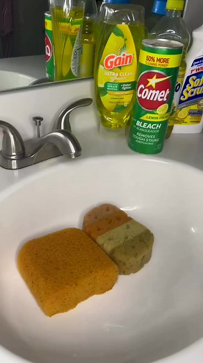 ASMR Cleaning Sponge Squeezes #sudsycleaning #sponger #suds #spongesqueezingasmr #cleaning #soap #cleaningasmr​​ #cleanwithme #smellssogood | Dustin Cox