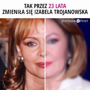 Tak zmieniała się Izabela Trojanowska przez cała swoje karierę ❤️ Jastrzab Post | Strefa Kobiet