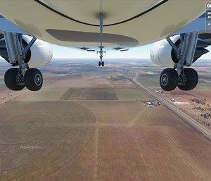 Bad Landing at Lubbock Preston Smith International Airport | Vikki xd gaming