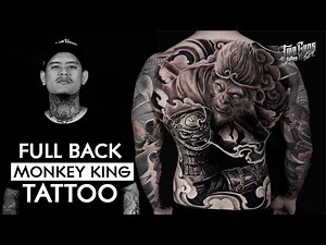 A Full Back Japanese Tattoo | The Monkey King