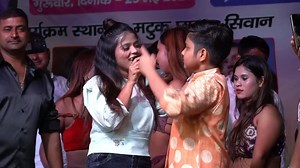 1M views · 10K reactions | Khushi Kakkar और Aryan babu का viral stage show 2025 | Rishi Thakur Vlogs | #khushikakkar #Aryanbabu #stageshow #stageshow2025 #bhojpuri #stageperformance #facebookreelsviral #viralvideo #KhesariLalYadav | Rishi Thakur | Facebook