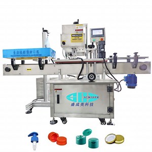 [Hot Item] Automatic 4 Wheel Plastic Bottle Cap Sealer Sealing Machine Vial Cans Jar Capping Machine