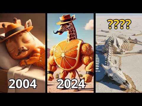 Evolution of Ganganzelli Trulala 🦒🍊